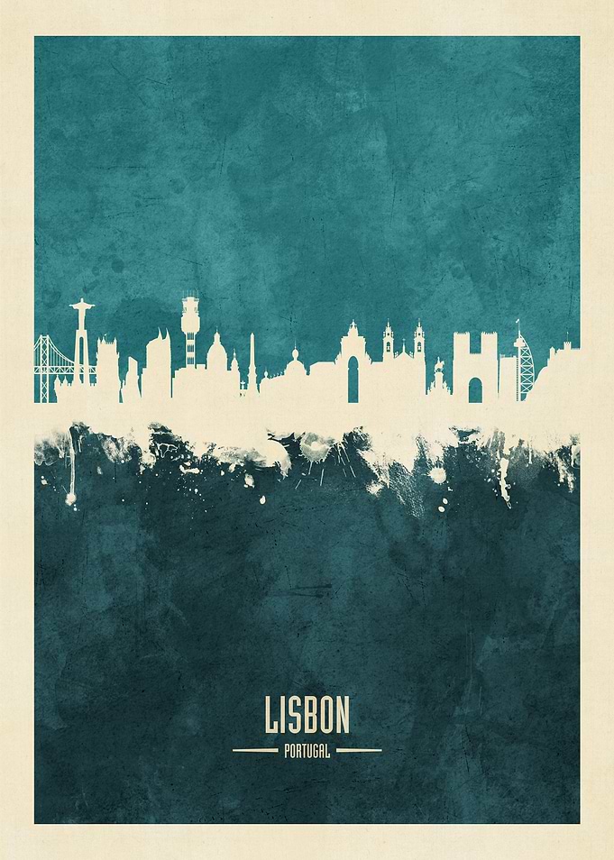 Lisbon Portugal Skyline