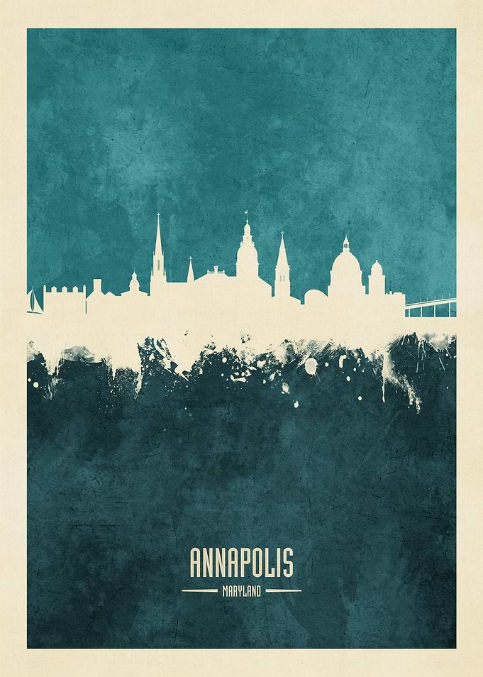 Annapolis Maryland Skyline