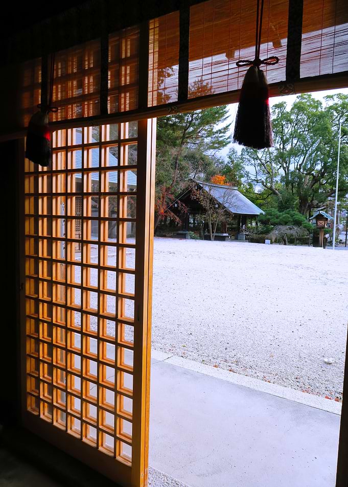 Japan temple view