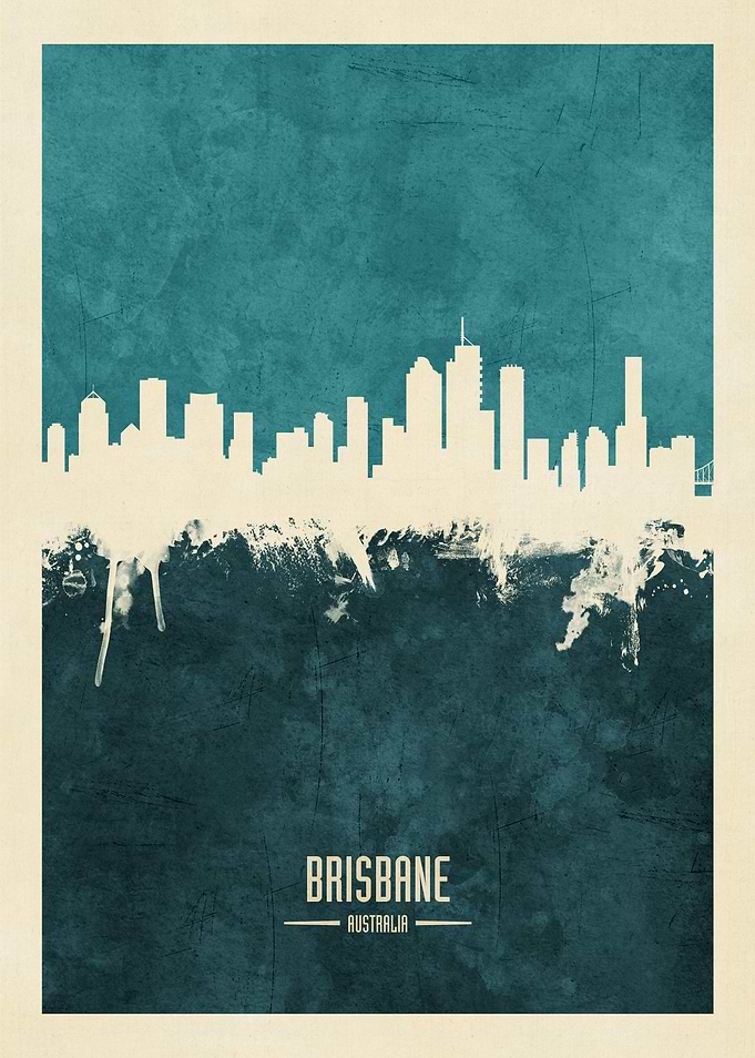 Brisbane Australia Skyline