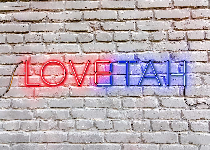 LOVE HATE Neon