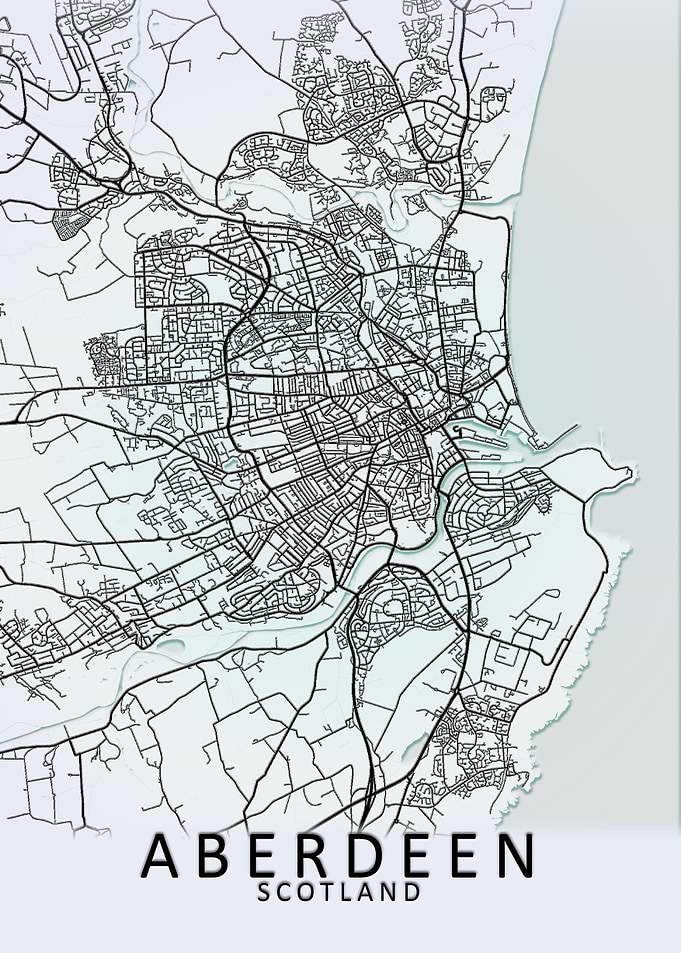 Aberdeen White City Map