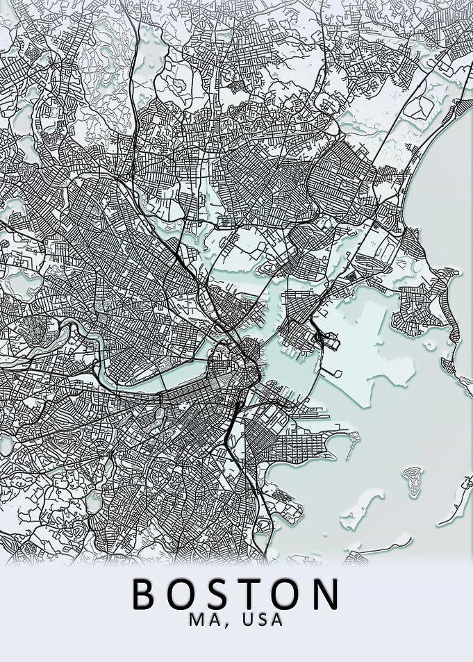 Boston White City Map