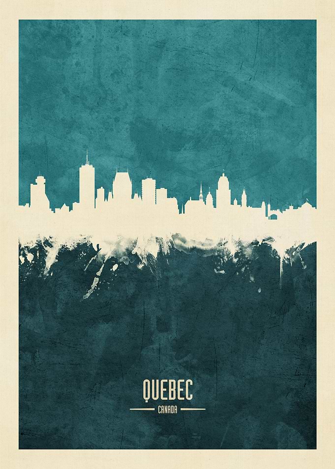 Quebec Canada Skyline