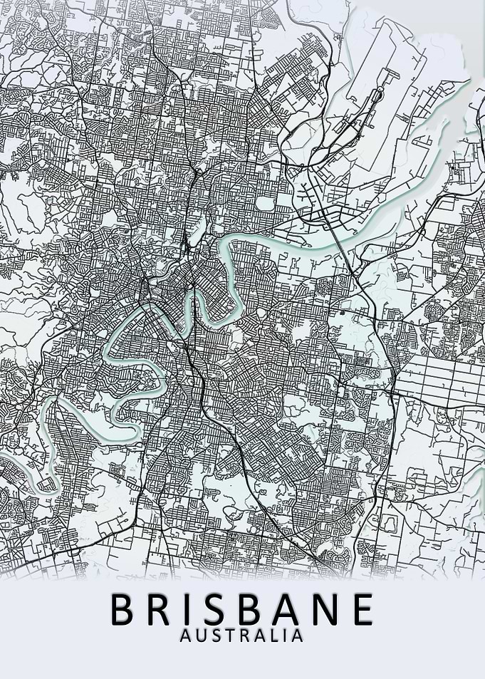 Brisbane White City Map