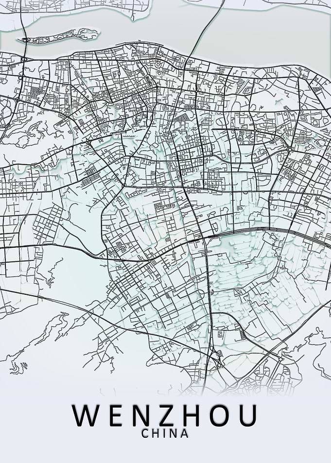 Wenzhou White City Map