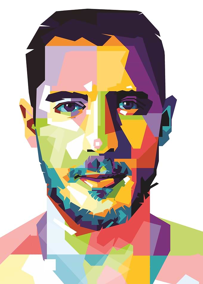Eden Hazard in WPAP