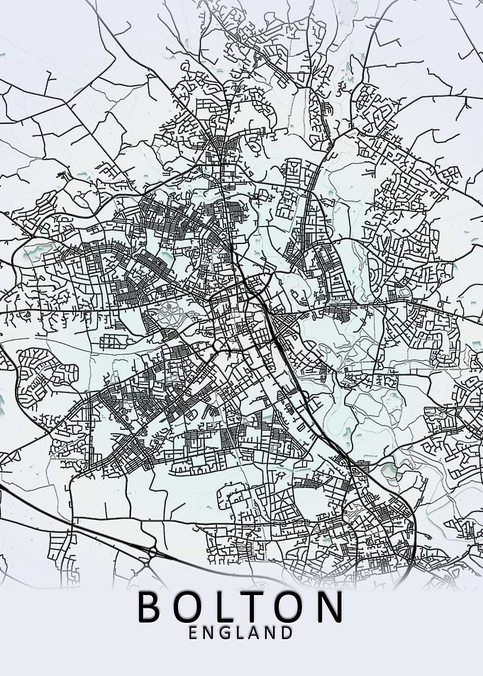Bolton White City Map