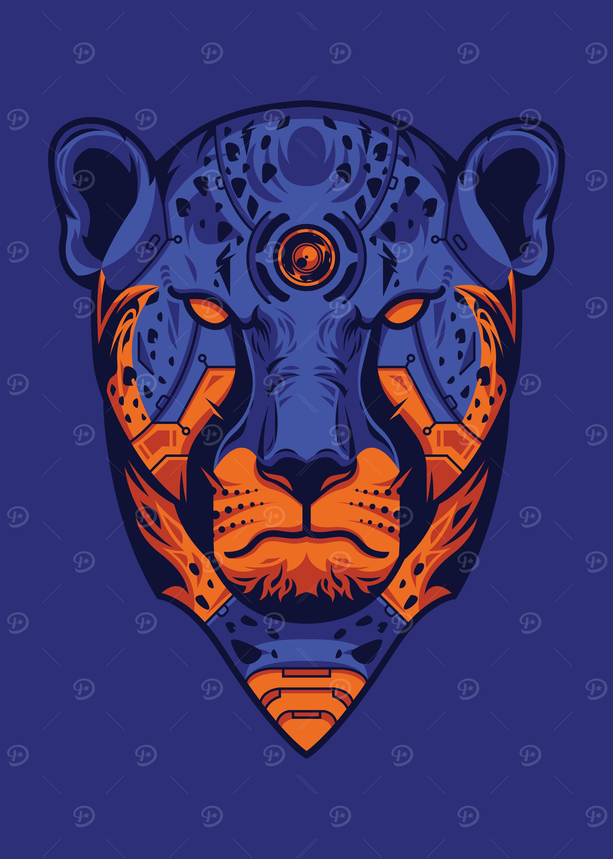 Blue Cheetah