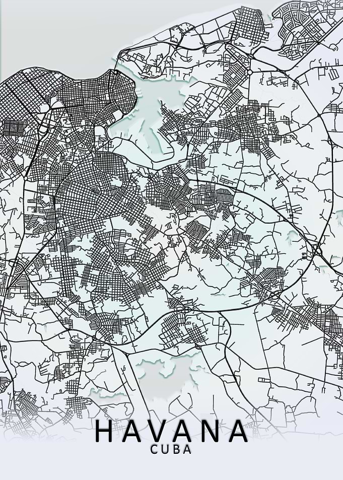 Havana White City Map