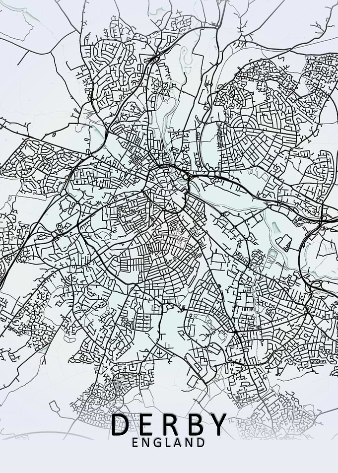 Derby White City Map