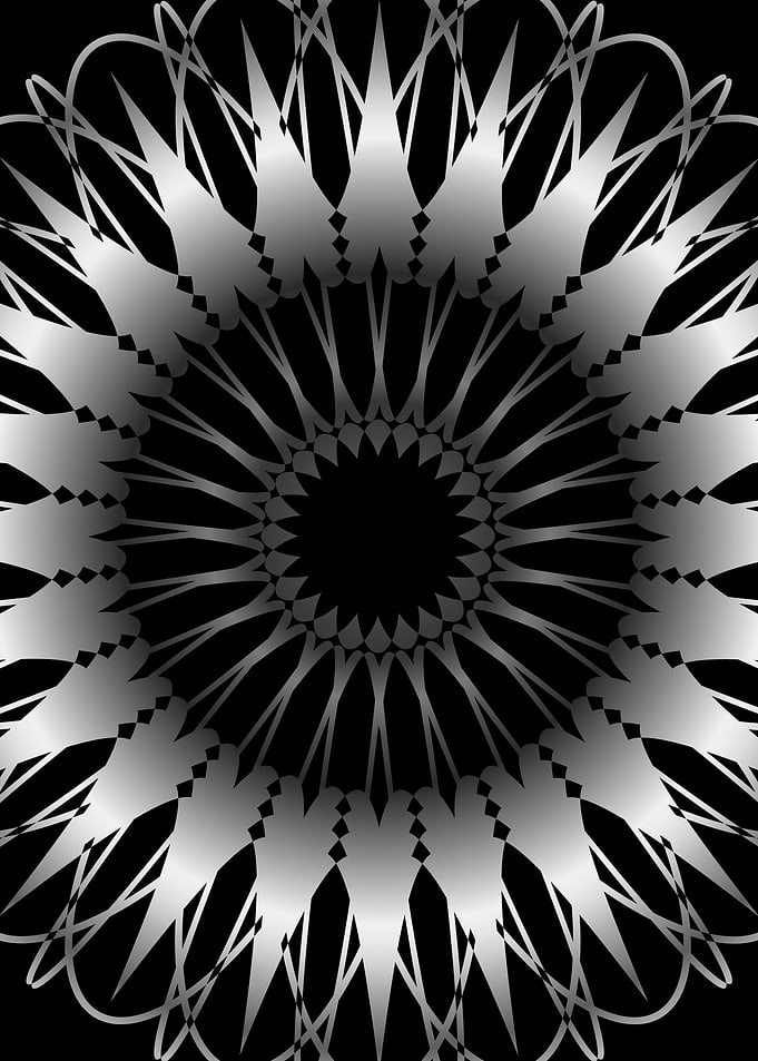 Mandala Round Ornament