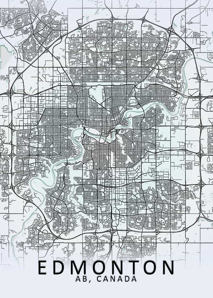 Edmonton White City Map