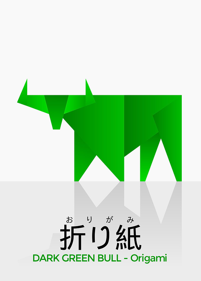 Powerful Bull Origami