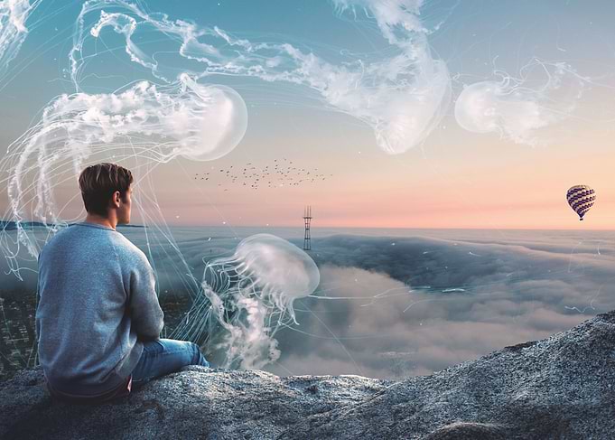 World above us