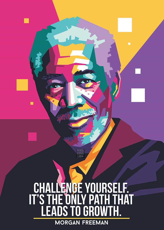 Morgan Freeman Quotes Art