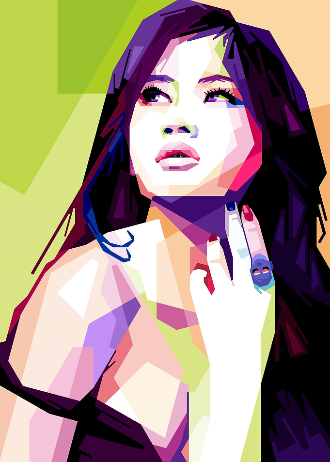 sexy girl pop art