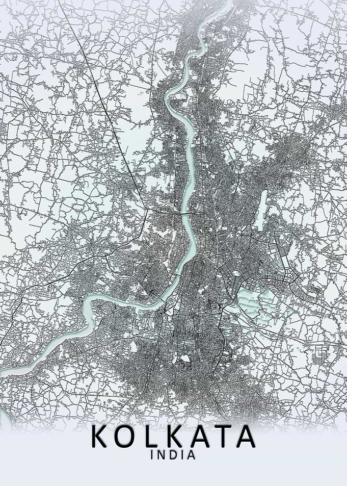 Kolkata White City Map