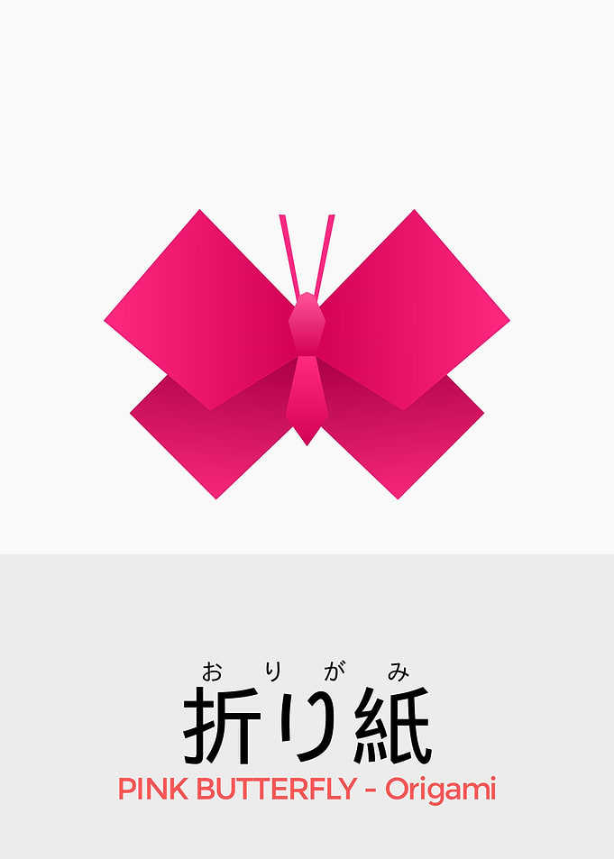 Elegant Butterfly origami