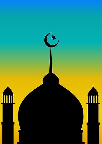 Mosque dome and minaret