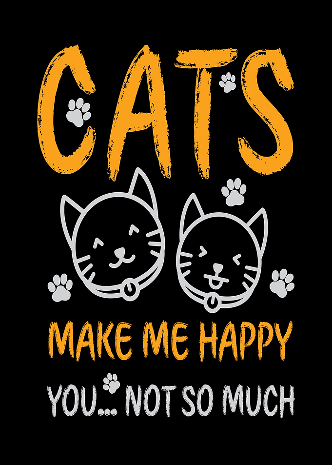 Cats Make Me Happy
