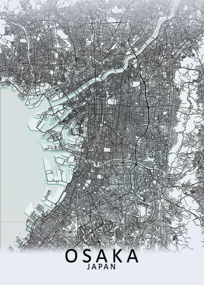 Osaka White City Map