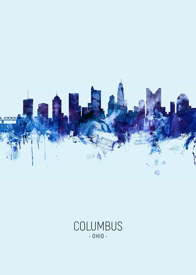 Columbus Ohio Skyline