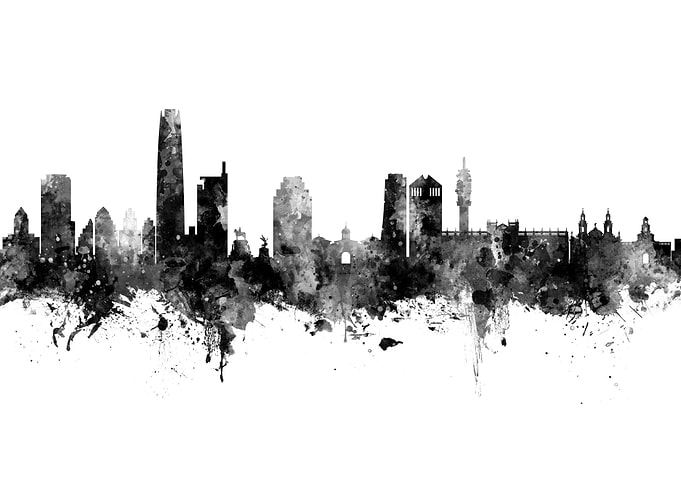 Santiago de Chile Skyline