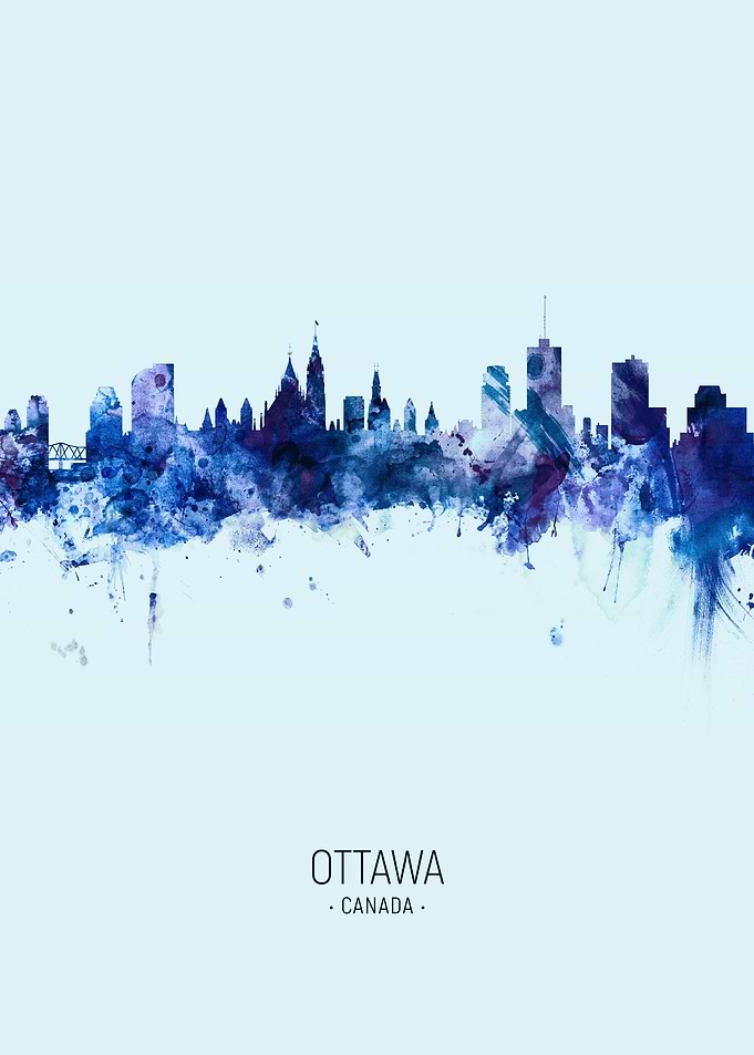 Ottawa Canada Skyline