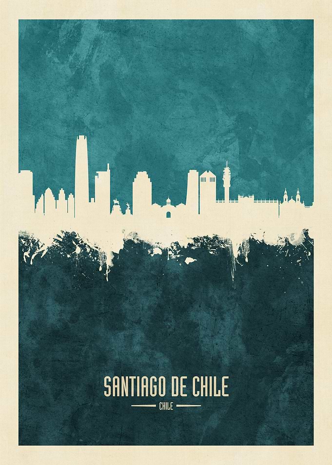 Santiago de Chile Skyline