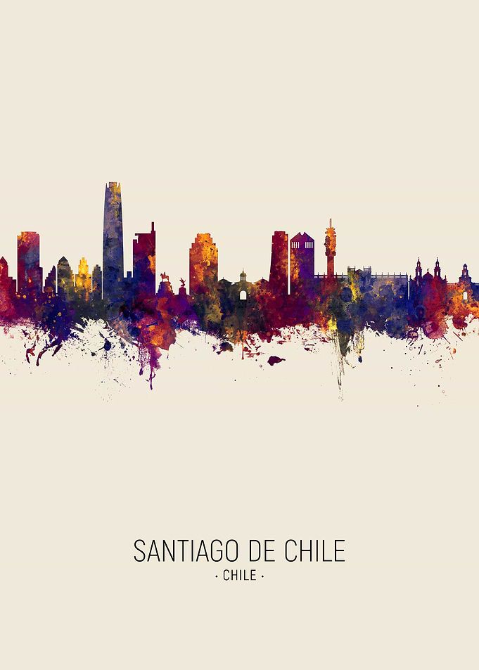 Santiago de Chile Skyline