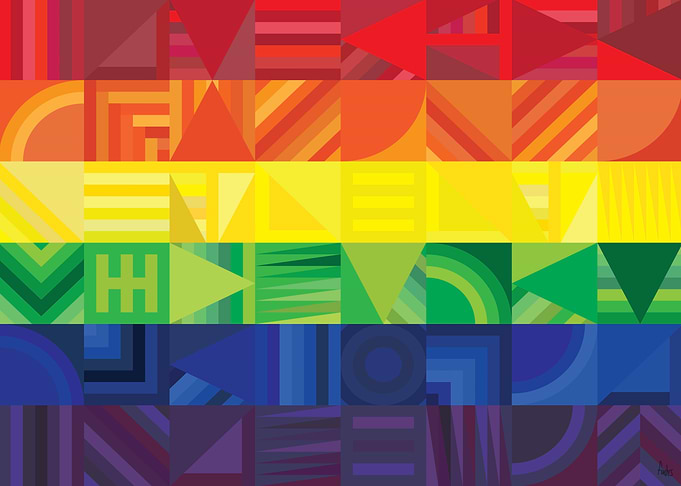 Rainbow Geometric