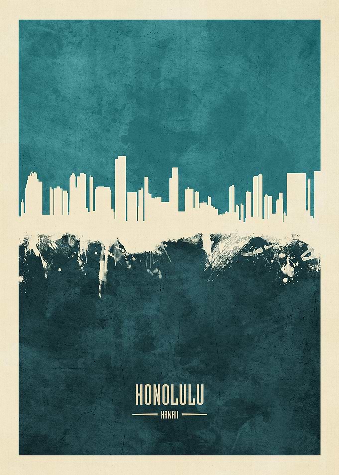 Honolulu Hawaii Skyline