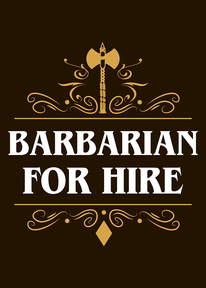 Barbarian For Hire RPG