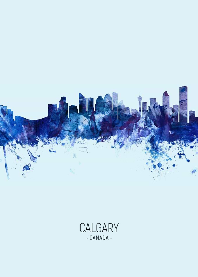Calgary Canada Skyline