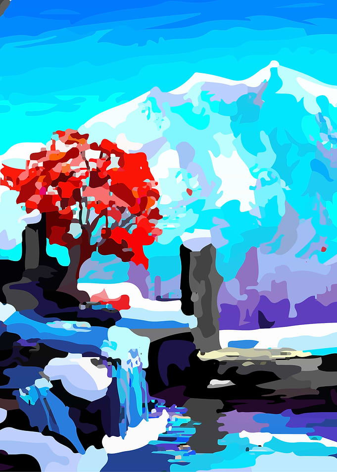 Winter Peach Tree