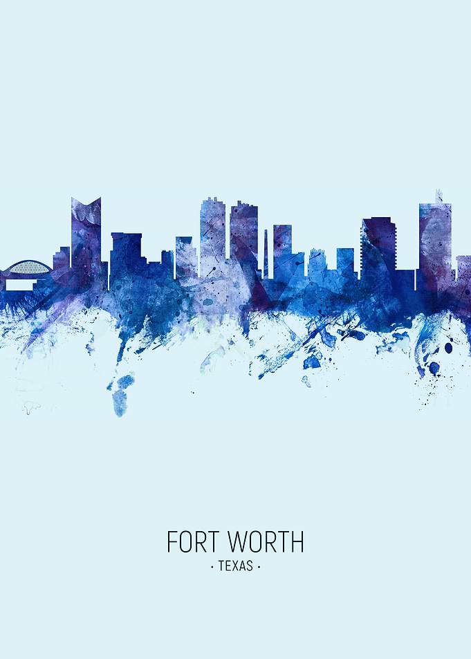Fort Worth Texas Skyline