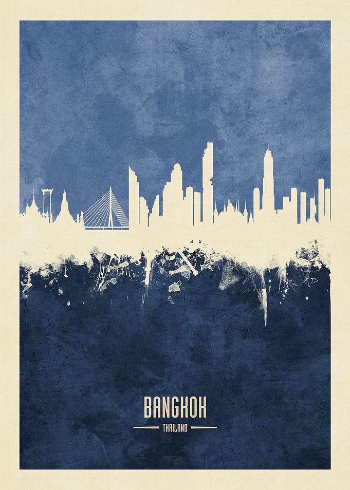 Bangkok Thailand Skyline