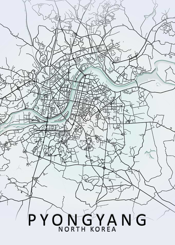 Pyongyang White City Map