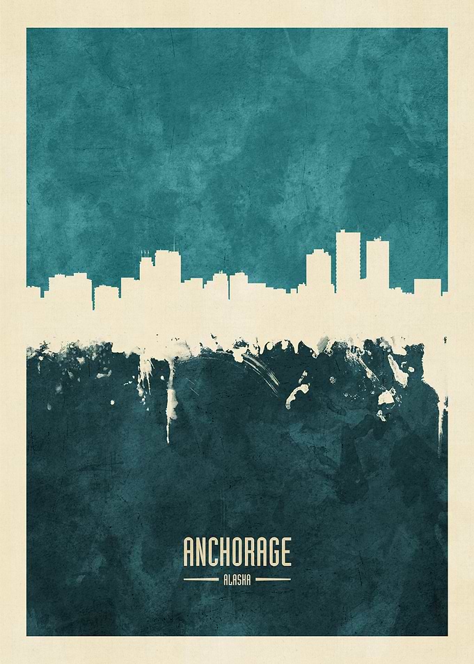 Anchorage Alaska Skyline