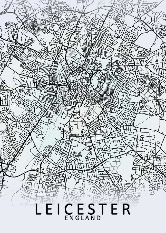 Leicester White City Map