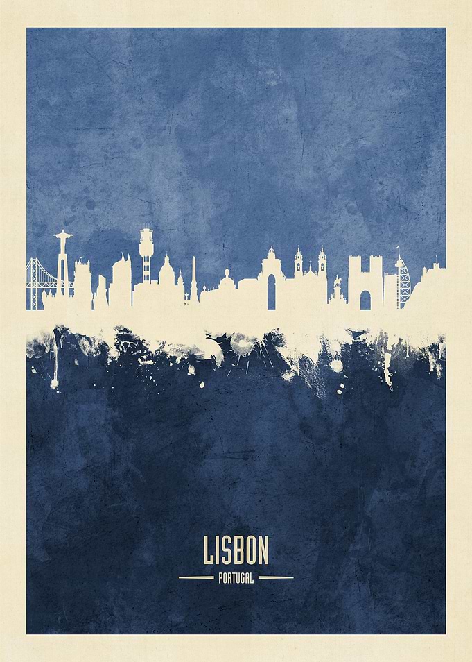 Lisbon Portugal Skyline