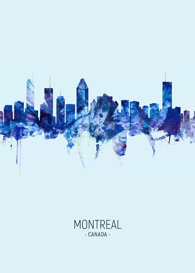 Montreal Canada Skyline
