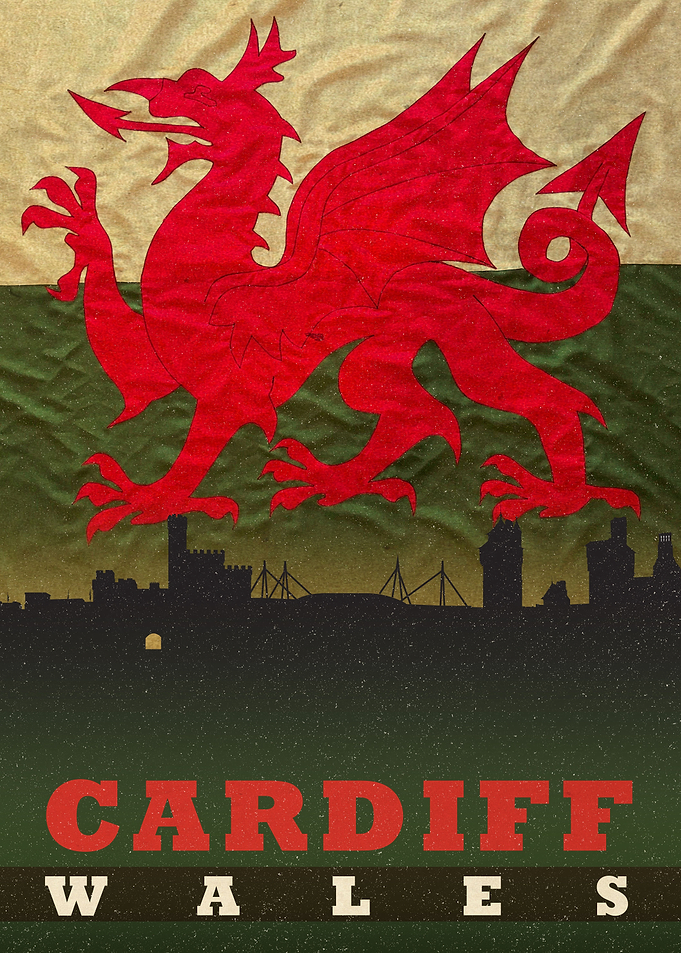 Cardiff Wales Skyline