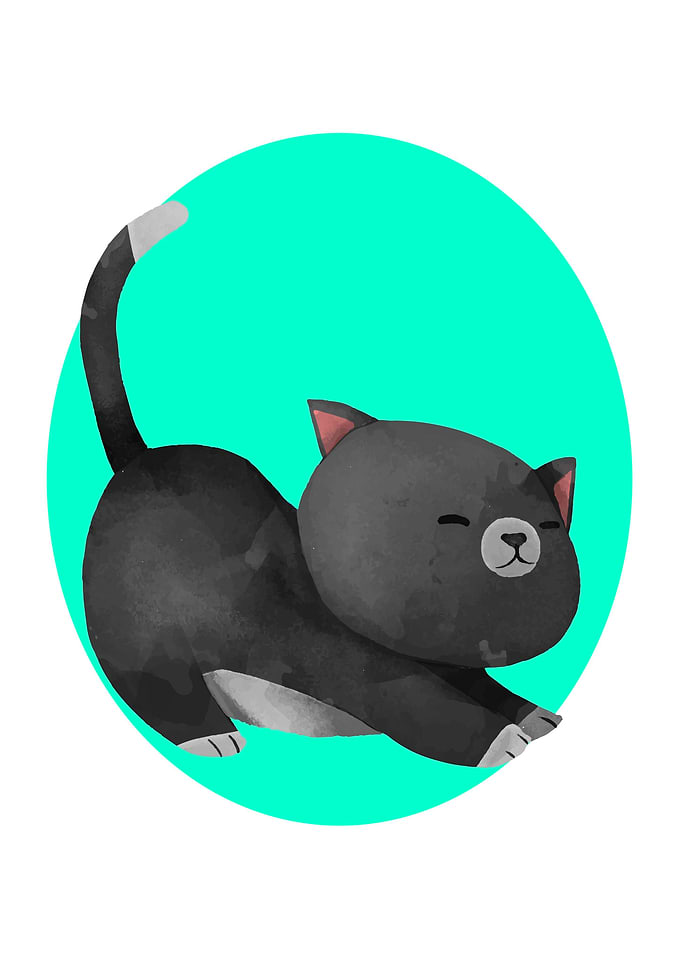 cute Cat art