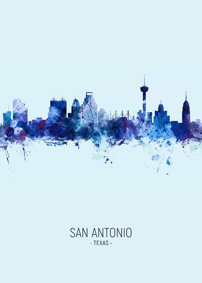 San Antonio Texas Skyline
