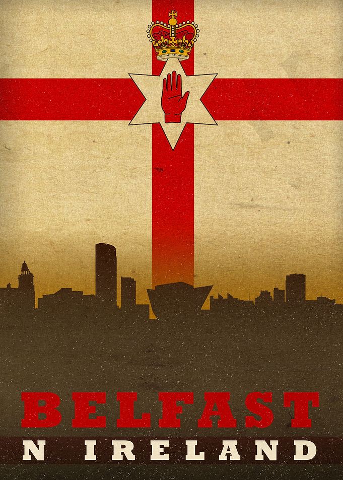 Belfast N Ireland Skyline