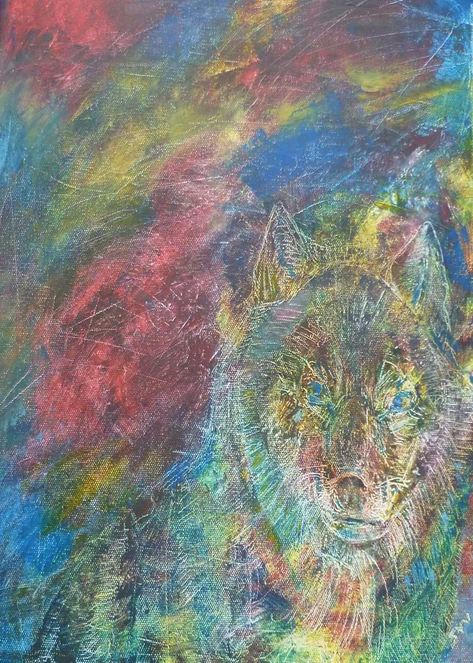 Wolf Abstract