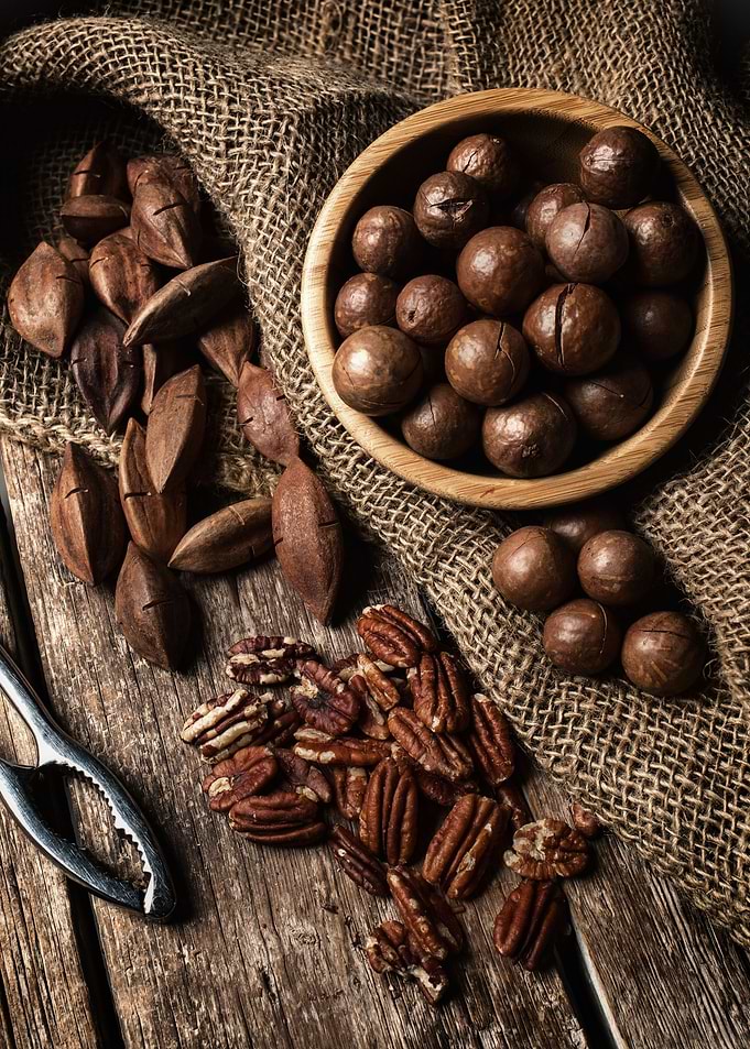Macadamia Pecan and Pili