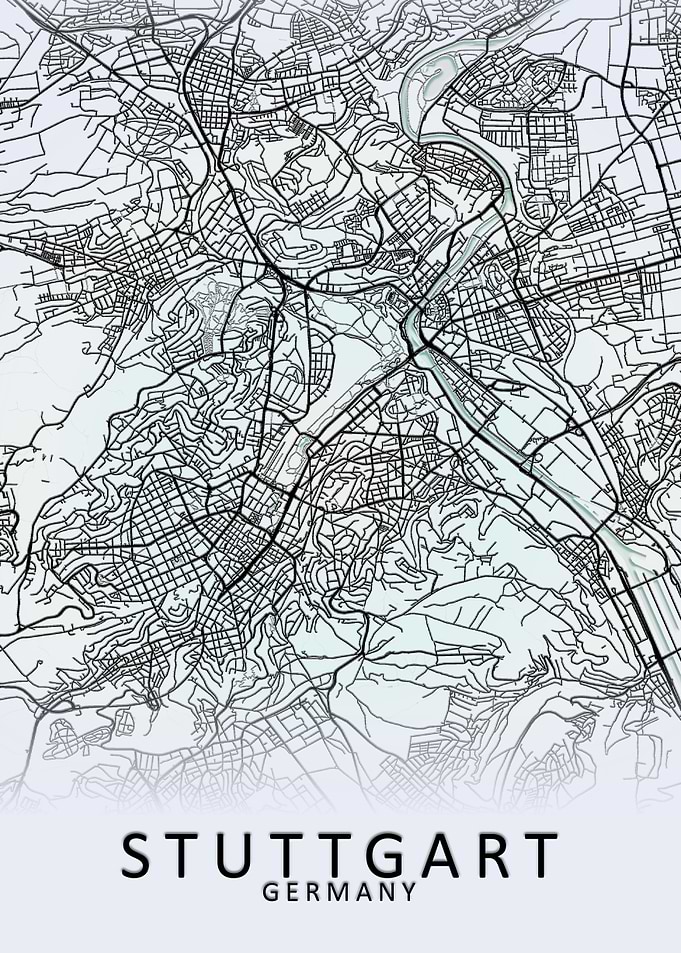 Stuttgart White City Map